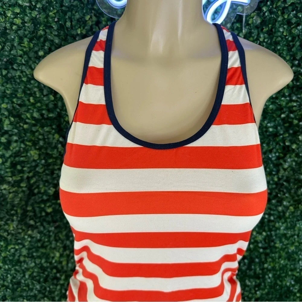 New Balance for J.Crew striped racerback tank top Size S